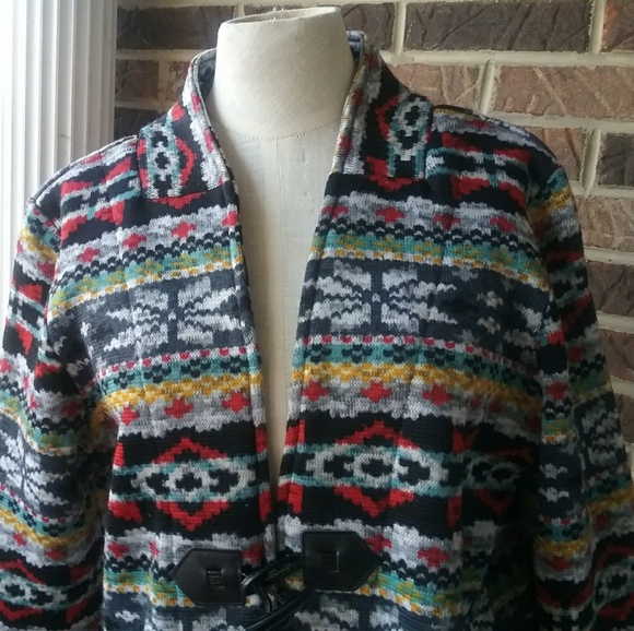 Energé World Wear Aztec Southwestern Jacket - Picture 2 of 8